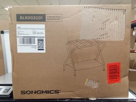 SONGMICS Luggage Rack RLR002G01 Grey Heavy Duty Compact. 617 JS - $17.14