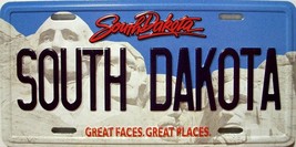 South Dakota License Plate Novelty Fridge Magnet - $7.99