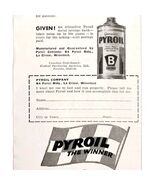 1948 Pyroil Company Motor Oil Advertisement Automobilia Aviation Wiscons... - €8,64 EUR