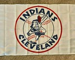 Cleveland Indians Flag 3x5ft Banner Polyester Baseball World Series 021 - £12.52 GBP