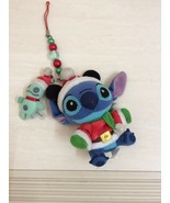 Tokyo Disney Resort Stitch Scrump dressed as Santa Plush Doll, Keychain.... - $61.74 CAD