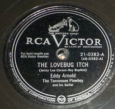 Eddy Arnold 78 The Lovebug Itch / A Prison Without Walls Y13 - £5.41 GBP