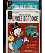 GOLD KEY/ WALT DISNEYS #73 UNCLE SCROOGE-1968/DONALD DUCK #146-1972 /VG ... - €15,68 EUR