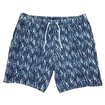 Johnnie O Mens XL Swim Shorts Miramar Lined Drawstring Zip Fly Pockets 7&quot; Inseam - £18.96 GBP