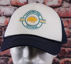 Carolina BBQ Festival 2022 Trucker Hat Navy &amp; White Mesh Snapback - €8,20 EUR