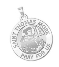 PicturesOnGold Saint Thomas More Religious Medal - 3/4 Inch - $146.35
