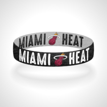 Reversible Miami Heat Bracelet Wristband #HeatIsOn White Hot Heat - £9.27 GBP+