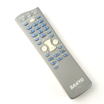 Sanyo Fxvr Remote Control Tv Vcr Aux Glow In The Dark Buttons - Tested And Works - £4.68 GBP