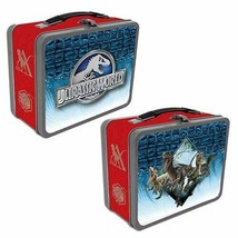 BRAND NEW 2021 Tin Totes Jurassic World Raptors Metal Lunch Box - £19.32 GBP