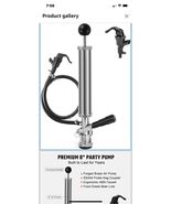 Kegco 8&quot; Keg Pump with Lever Handle for D System Domestic Kegs - $550.64 MXN