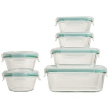 Good Grips Smart Seal Container 12 Piece Glass Container Set,Clear - $57.94