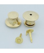 Bluemoona 50 Pcs - Tie Tac Tack Guard Pin Clutch Backs Findings Plated L... - £12.56 GBP