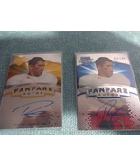 Two Russel Wilson fanfare autos rookie cards  - £233.31 GBP