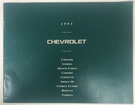 1995 Chevrolet Sales Brochure Cavalier Lumina Monte Carlo Camaro Corvett... - $13.81