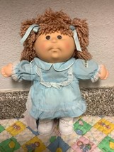 Vintage Cabbage Patch Kid Girl HASBRO (Pouty Mouth) Wheat Hair Brown Eye... - £113.78 GBP