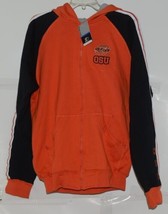 Starter Oklahoma State University Cowboys Orange Mens Medium Zip Up Jacket - £23.46 GBP