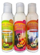 Bubble Shack Hawaii Organics Aloe Coco Lotion Trio (Pineapple, Coconut &amp; Plumeri - £23.12 GBP