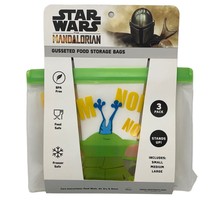 Star Wars The Mandalorian Baby Yoda The Child Gusseted Food Storage bags - £15.49 GBP