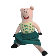 Vintage 1996 I Like Me Nancy Carlson Pig in Dress Plush Stuffed Animal 9.75" - $24.75