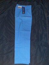 Mens Vintage Classic Fit Elastic Waistband Pants Medium Royal Blue - €21,56 EUR