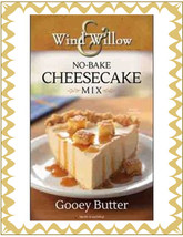 WIND AND WILLOW No-Bake Cheesecake Mix &quot;Gooey Butter&quot;~Cool and Creamy~ - £10.54 GBP