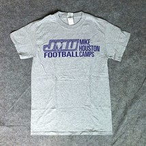 James Madison Dukes Mens Shirt Small Gray Tee Short Sleeve Top NCAA Foot... - $18.98