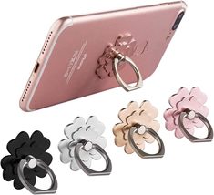 Cell Phone Ring Stand Finger Ring Holder 360 Rotation Phone Holder Ring ... - £7.85 GBP