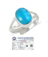 Products Natural Certified Silver Gemstone Adjustable Ring Yellow Sapphi... - $105.56 CAD