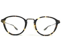 Barton Perreira Petite Eyeglasses Frames MHC GETTY Grey Tortoise Round 46-22-145 - £149.31 GBP