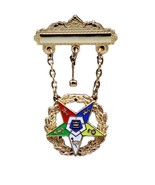 OES Order Eastern Star Past Worthy Matron Masonic Jewel - £49.35 GBP