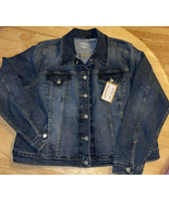 3XL New Levi&#39;s Original Trucker Jacket Women&#39;s Blue Stretch SZ 3XL BNWTS - $761.39 MXN