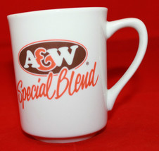 A&amp;W Special Blend White Logo Coffee Tea Mug Cup Made in China French Eng... - $25.31