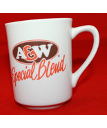 A&amp;W Special Blend White Logo Coffee Tea Mug Cup Made in China French Eng... - £19.93 GBP