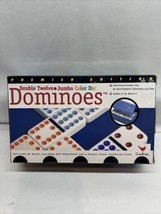 Cardinal Domino Double 12 Jumbo Color Dot Collector Complete Vtg Instructions - $19.75