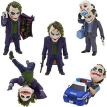 5pcs/set The Dark Knight Joker PVC Action Figure Model Toy 6-10cm - £23.69 GBP