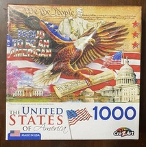 The United States Of America 1000 Pc Puzzle “Proud To Be An American” New Sealed - £14.01 GBP