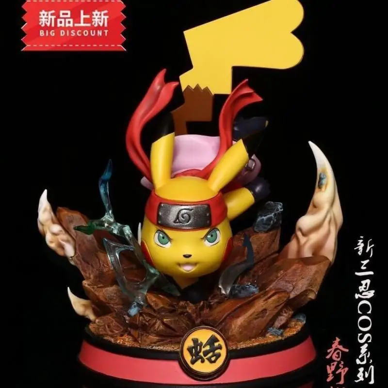 GK Pokemon Uchiha Sasuke Haruno Sakura naruto Itachi action Anime Figure - £26.98 GBP+