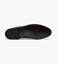 00267, Stacy Adams Leather Shoes Dayton Alligator Print Wingtip Lace Up Black image 6