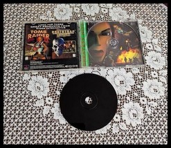 Sony PlayStation - Tomb Raider - 1996 - PS1 - Complete w/ Reg Card Green Label - $16.00