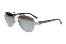 New Runway Sunwear RS-642 Gunmetal Aviator Sunglasses with Snake Skin Te... - $59.35