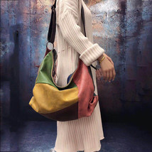Women&#39;s Bag Cowhide Shoulder Bag Large Leather Women&#39;s Bag - £69.45 GBP