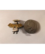 Vintage Ange Ailes Broche Sterling Argent 925 Et Laiton Mexico - €47,56 EUR