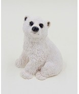 Stone Critters Littles Polar Bear Cub SCL-198 White Sitting - £9.54 GBP