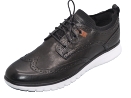 Mark Nason Neo Casual Creswell Black  Men&#39;s Leather Shoes Sneakers Size US 12 - £95.33 GBP