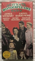 It&#39;s A Wonderful Life VHS James Stewart / Donna Reed New Factory Sealed Rare - £9.39 GBP