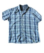 Kuhl Outdoor Shirt Mens Size XL Plaid Button Up Short Sleeve Outdoor Hik... - £17.90 GBP