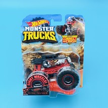 Bone Shaker rare from 2018 Hot Wheels Monster Trucks with Connect and Crash Car - £11.09 GBP