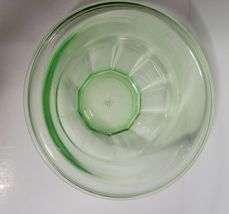 Hazel Atlas Uranium Green 6.75" bowl Rest Well Pattern image 3