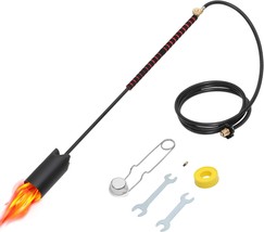 Propane Torch Weed Burner With 10 Ft Hose, 500,000 Btu Heavy Duty Pear, ... - $48.99