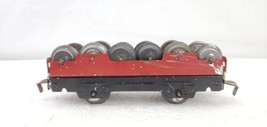 Very Rare Marx Trains Unnumbered Prewar Tinplate Wheel Car O Gauge - $197.99